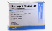 кальция глюконат при экземе